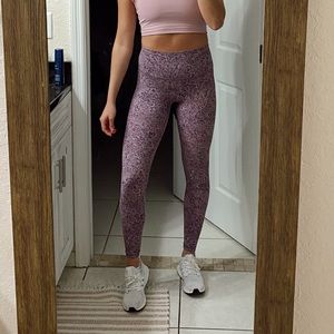 Lululemon Purple Floral Align Pant